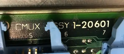 K&T KEARNEY & TRECKER CNC CMUX CIRCUIT BOARD 1-20601 REV. 7 CMUX ASSY. 3D-18