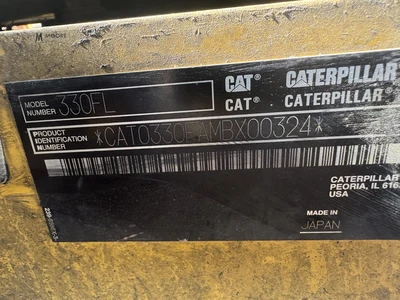 Used 2016 CATERPILLAR 330FL Crawler Excavators Tennessee US | Moore Equipment #1517440