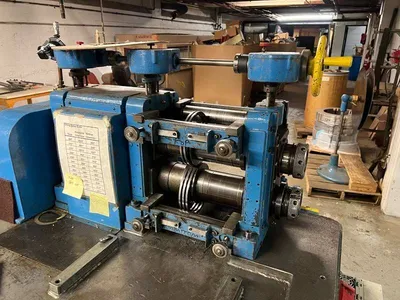 1969 STANAT 8" x 3" s-190 RING SLITTING LINE (14536) SLITTING LINES | Machinery International LLC (7)