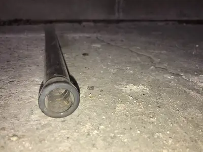 15mm Dia QVF Pipe section; PS07/300