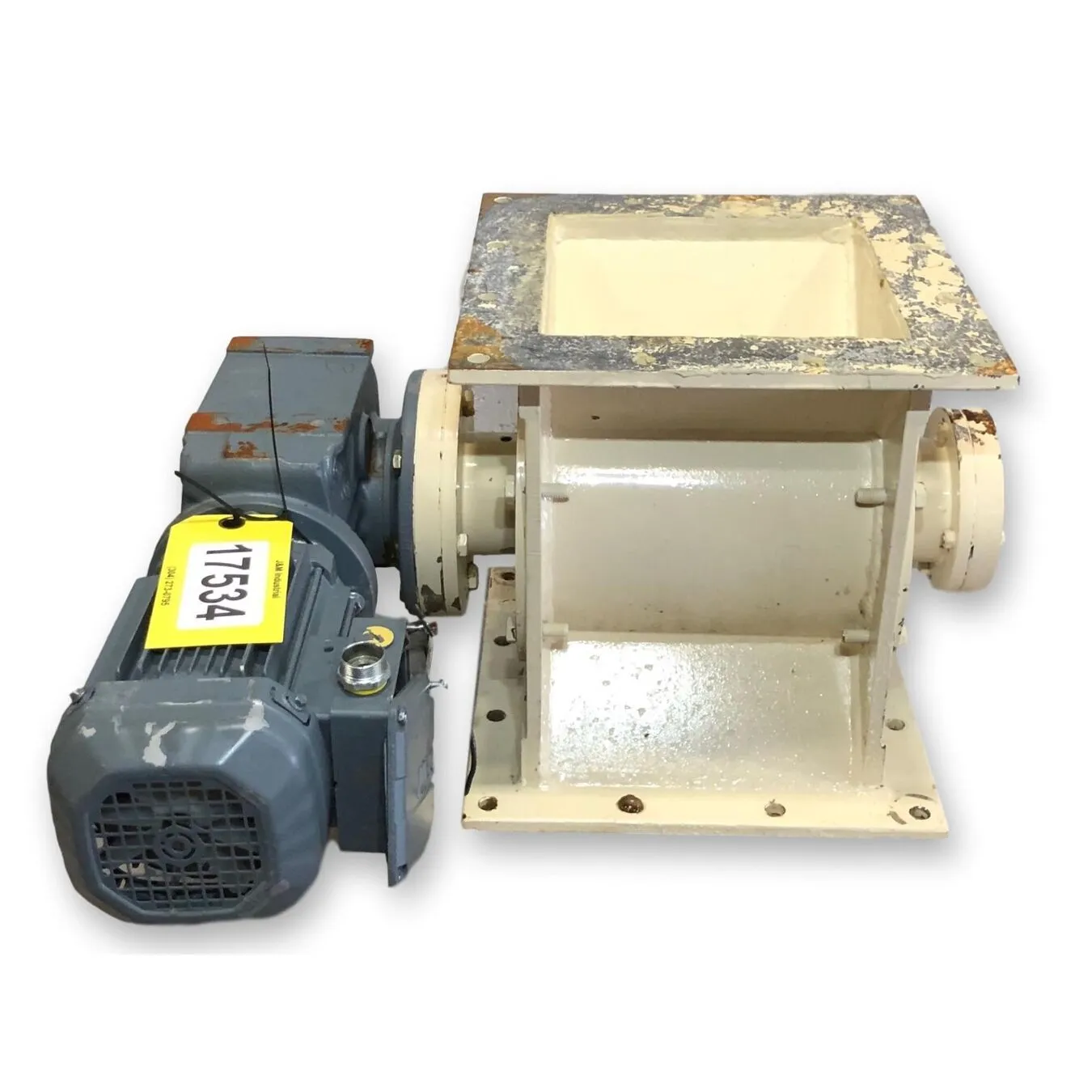 Used 10" Carbon Steel Rotary Valve Feeder
