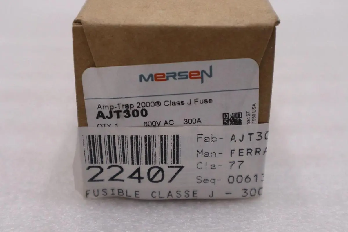 Mersen Ferraz Shawmut AJT300 Dual-Element Time-Delay - STOCK GF529A
