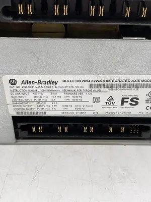 Used ALLEN-BRADLEY ALLEN-BRADLEY 2094-BC01-M01-S SER B Servo Drives | ND Industrial Surplus #1216383