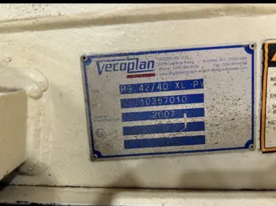 USED 2007 VECOPLAN RG 42-40 XL PV