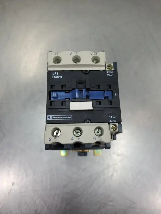 Used Telemecanique LP1D4011 Contactor, 230-600V, 60A PLC Contactors South Carolina US | Palmetto Automation #1160070