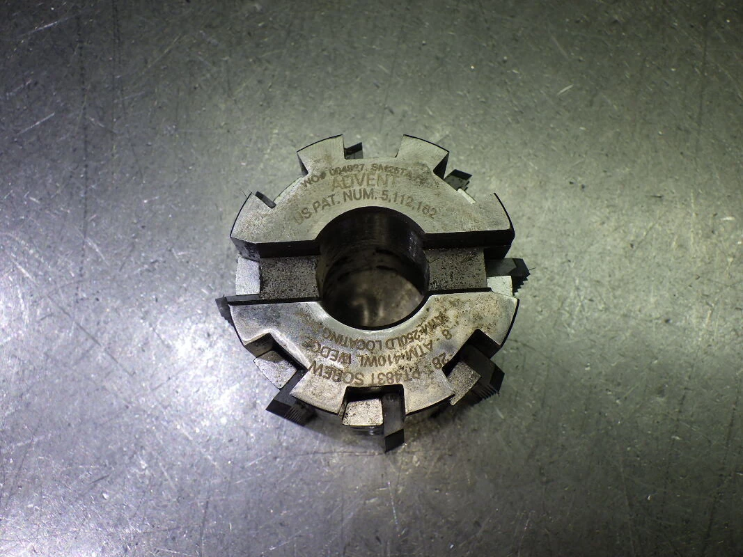 Advent 2.25" 8 Flute Indexable Thread Mill 3/4" Arbor SM25TA-F8 (LOC2933D)