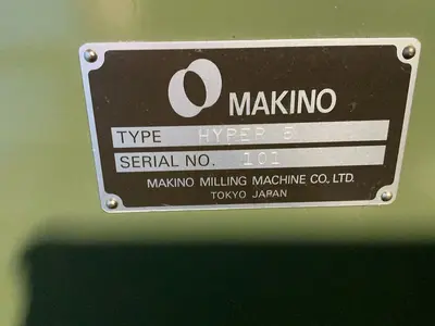 Used MAKINO HYPER 5 Vertical Machining Centers Ohio US | HGR 24 #1418551