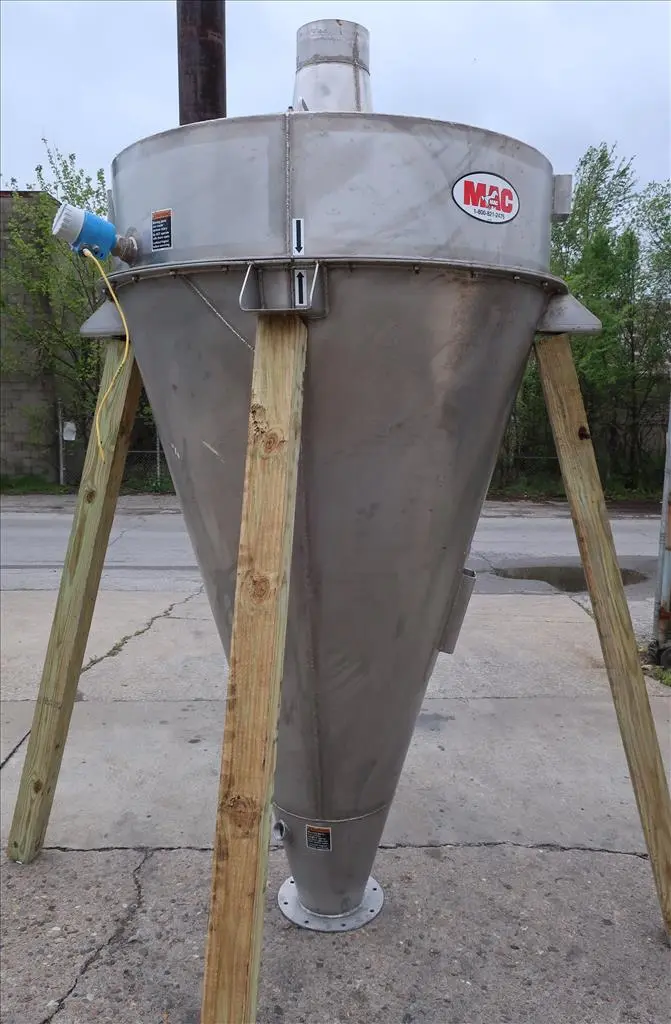 SPC8508  Bin Hopper Silo 38 cu.ft., bulk storage bin, Stainless Steel