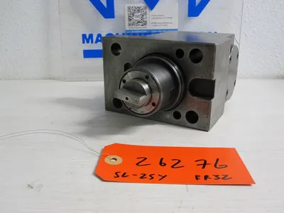 DMG Mori Seiki SL-25Y ER32 Right Angle 90 Degree Live Driven Tool Holder