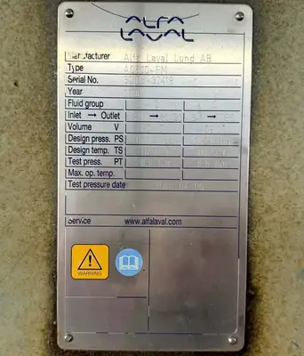 2006 ALFA LAVAL ALFACOND 600 HEAT EXCHANGER | PM Machines (5)