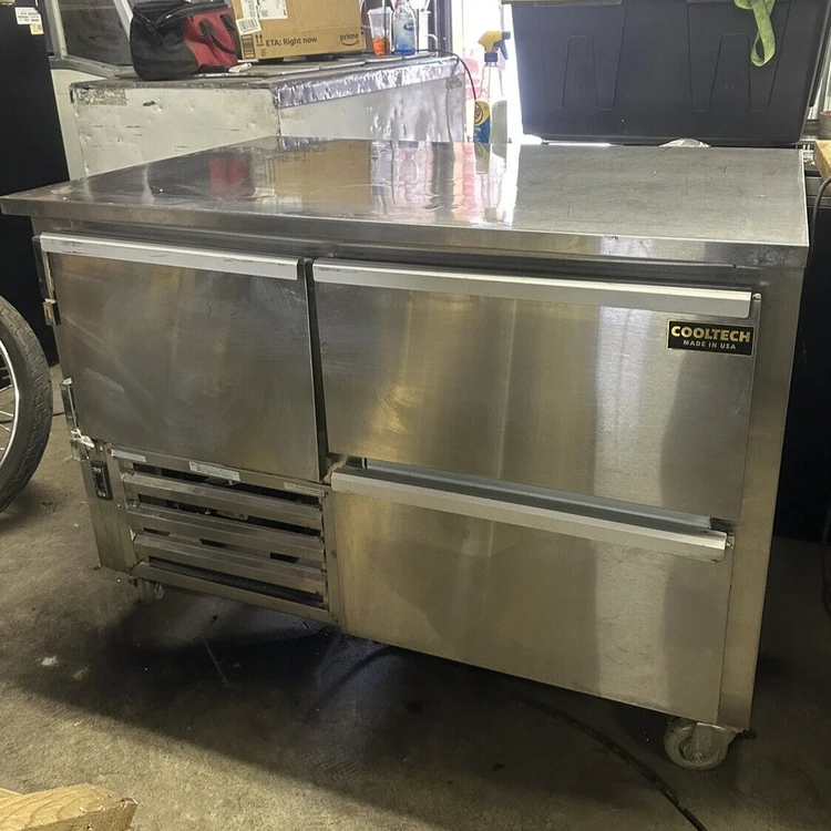 Used _UNKNOWN_ CUST-48LBD Refrigerators | Grocery Equipment Sales #1066277