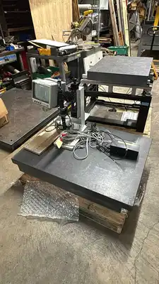 GRANITE Inspection Table With Microscope Inspection & Test Equipment | Global Machine Brokers, LLC (1)