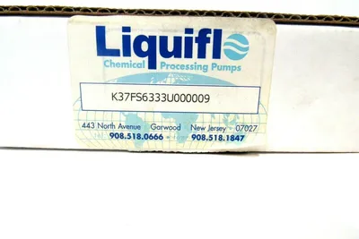 NEW LIQUIFLO K37FS6333U000009 GEAR PUMP REPAIR KIT