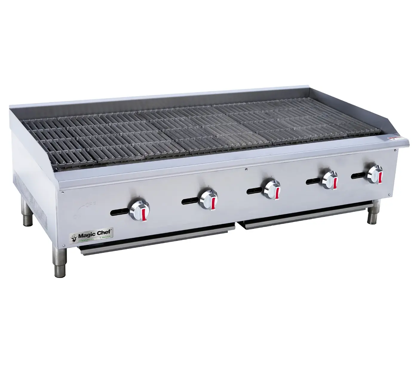 Magic Chef 60 IN. COMMERCIAL COUNTERTOP RADIANT CHARBROILER IN STAINLESS STEEL