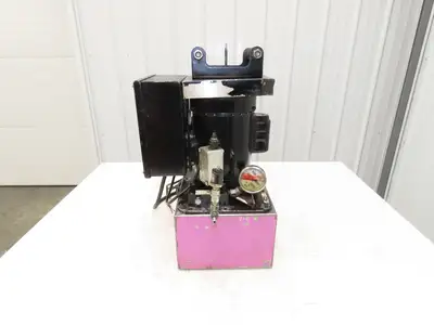 SPX Hytec 100888 Model B Hydraulic Power Workholding Pump Unit 2.5gal 115V