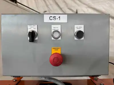 USED SAMUEL STRAPPING MACHINE MODEL:            SAMUEL SMSBM10