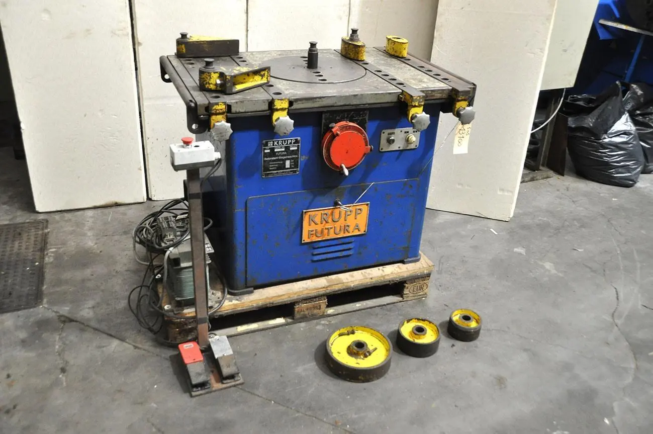 USED KRUPP REBAR BENDING MACHINE