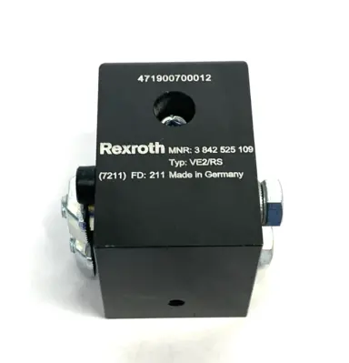 Used Bosch Rexroth Return Stop, Spring Loaded Safety Catch VE2/RS Conveyor Parts Michigan US | Maverick Industrial Sales #1442964