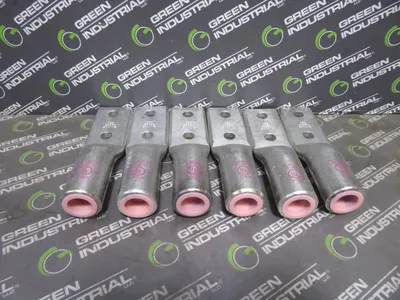 Box of 6 NSI Industries AL500N Compression Lugs 1/2" Bolt Size New NIB