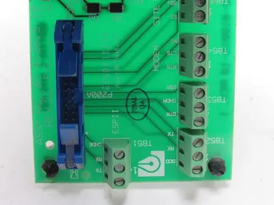 Liebert 02-810015-10 Rev. 02 Modem Site Scan Terminal PCB Circuit Board