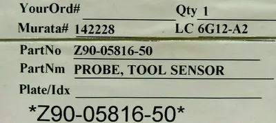 NEW METROL H4A-18-12 TOOL SENSOR PROBE H4A1812 Z90-05816-50