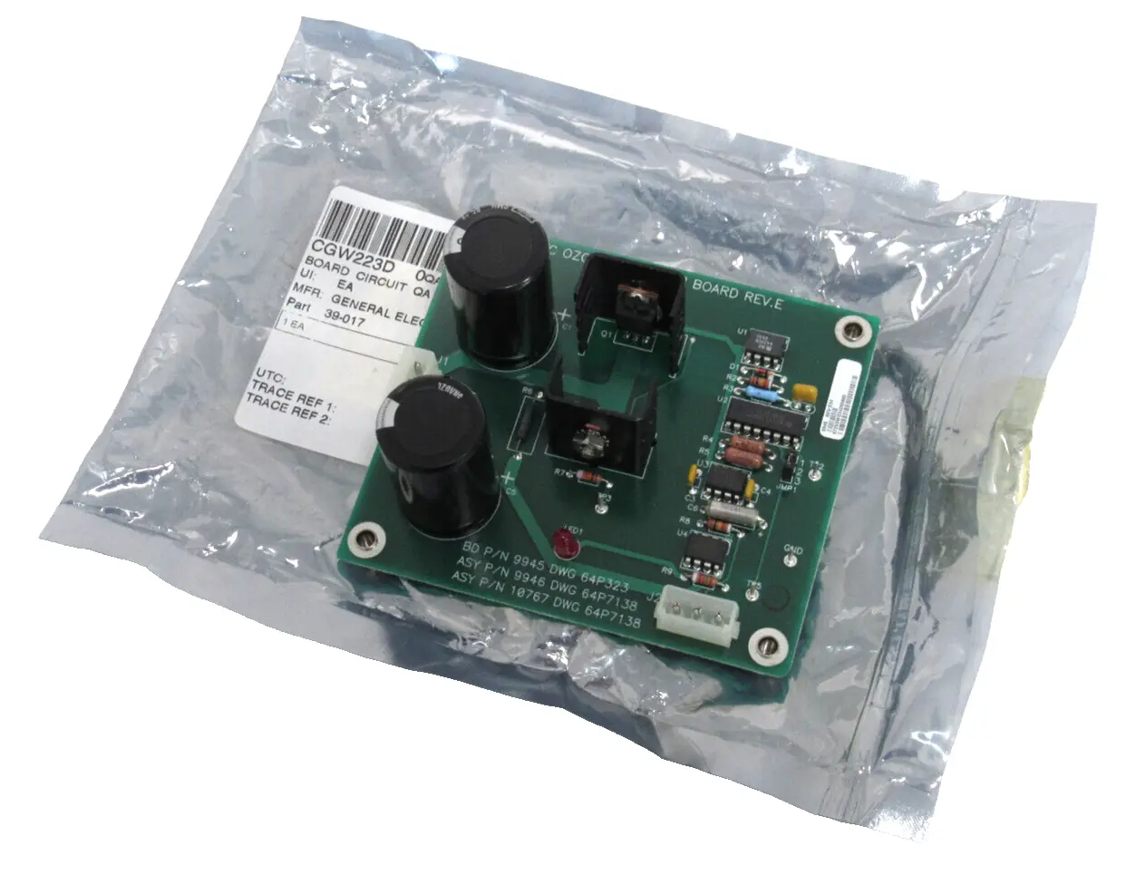 NEW GENERAL ELECTRIC 9945DWG64P323 42C OZONATOR DRIVER BOARD 9946DWG64P7138