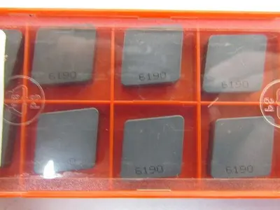 CNGN 12 04 12T02520 CNG 433T0820 Ceramic Turning Insert Grade 6190 Box of 10pcs