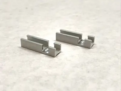 USED BALLUFF MAGNETIC SENSOR MOUNT BRACKET LOT OF 2