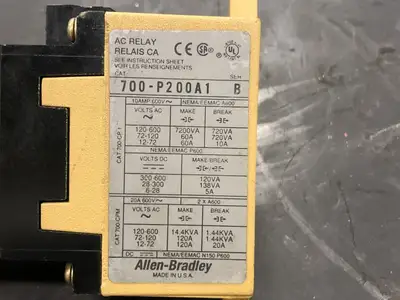 USED ALLEN-BRADLEY 700-P200A1