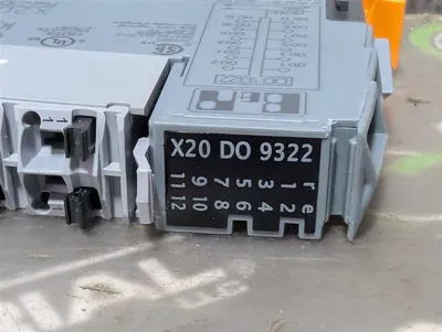 B&R Automation X20D09322 Digital Output Module Assembly Rev. I0 Used