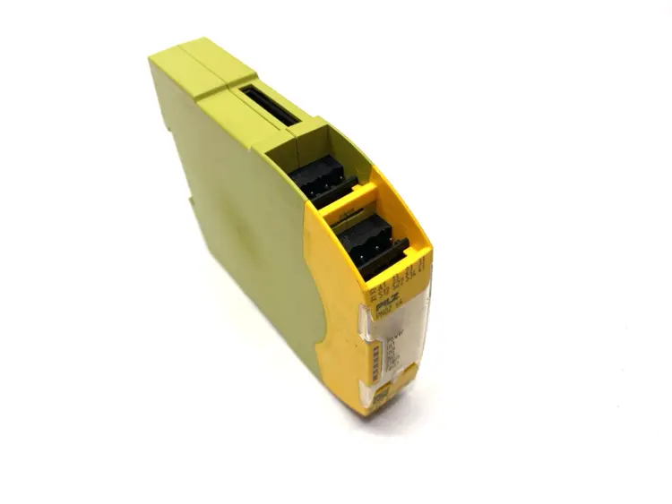 Used PILZ SAFETY RELAY 750104 NO TERMINALS DAMAGED DIN LATCH Relays & Switches | Maverick Industrial Sales #1100201