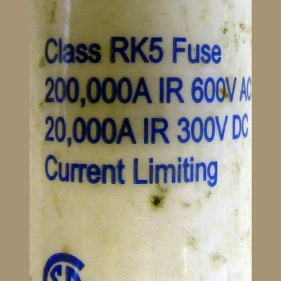 Gould Tri-Onic 40 Amp Class RK5 Fuse