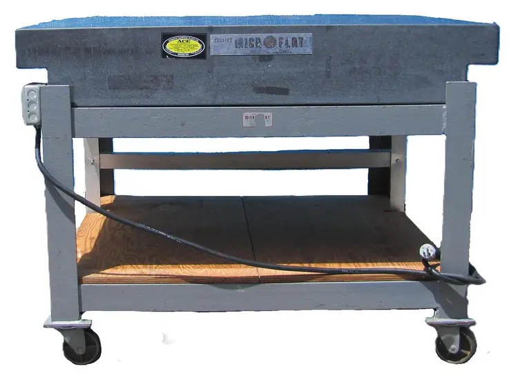 Used COLLINS MICROFLAT Granite Surface Plates California US | Bay Line Tool #1091224