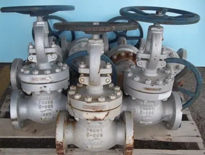 QTY. 7. BONNEY FORGE 3" 600 LB FLANGED GLOBE VALVE...