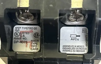 USED SQUARE D QO250
