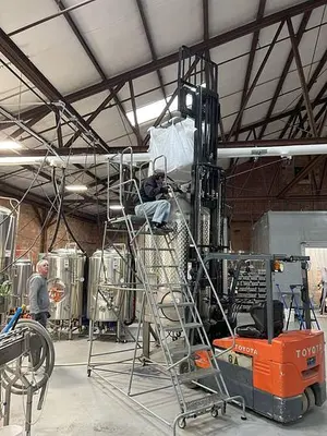 USED COFFEE WORKS 40BBL