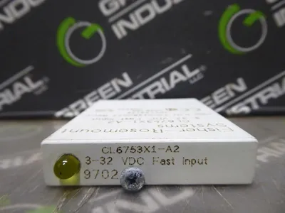 Fisher Rosemount CL6753X1-A2  3-32 VDC Fast Input Relay 12P0138X022 Rev. C Used