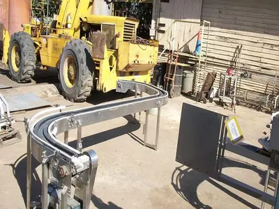 Conveyor, Belt, 8" x 16', Pacific, 90 Deg, Frame Only, #S738574