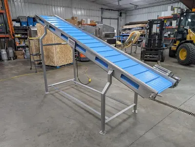 West Coast Cryogenic Services SS Decline Conveyor