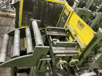 10 & 12 STAND X 2" BRADBURY SIDE BY SIDE U JOINT DRIVE ROLLFORMER: YOBRO #24947