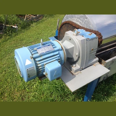 Stearns 30in x 120in Wet Drum Magnetic Separator