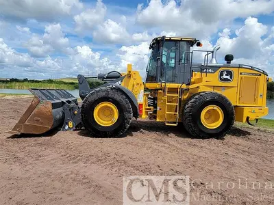 USED 2021 JOHN DEERE 744L WHEEL LOADER