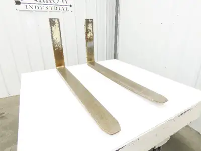 Bolzoni BX1250X500 A 4x42" Class 2 Steel Forklift Forks 16" Carriage 1-Pair