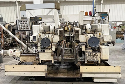 HEY NO. 3 46″ FACE & CENTER MACHINE W/ AUTO PARTS FEED
