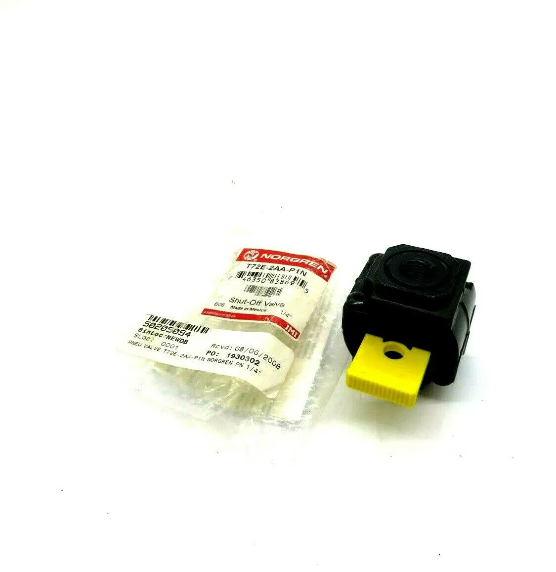 NEW NORGREN T72E-2AA-P1N SHUT OFF VALVE T72E2AAP1N