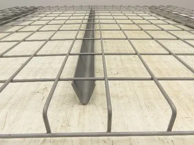 New Pallet Rack Wire Deck 48x52" Waterfall 3 Step Channel Racking 2500lb Mesh