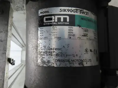 NKE CSB89A-PS-MD-222-1750-36-90W-3 Plastic Chain Conveyor 2-Row Double 220V 3PH