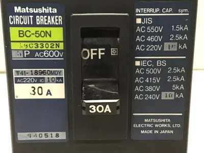 USED MATSUSHITA BC-50N-30-3P