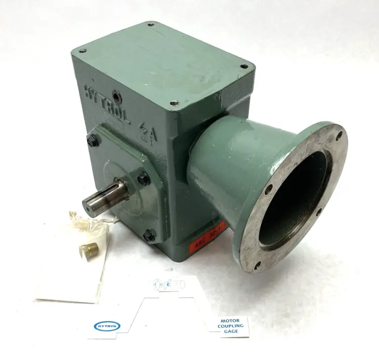 Used HYTROL RIGHT ANGLE SLIP-ON GEAR REDUCER 30:1 RATIO Speed Reducers | Maverick Industrial Sales #1102003