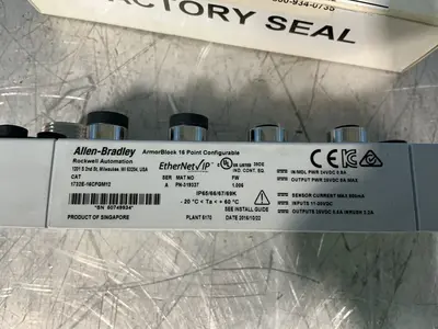 Used 2016 ALLENBRADLEY 1732E16CFGM12 PLC Input & Output Ohio US | HGR 24 #1357289